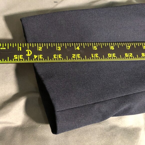 Pronto Uomo Mens Blazer Jacket 48R 100% Wool Double Button Formal Workwear Blue - Picture 9 of 16